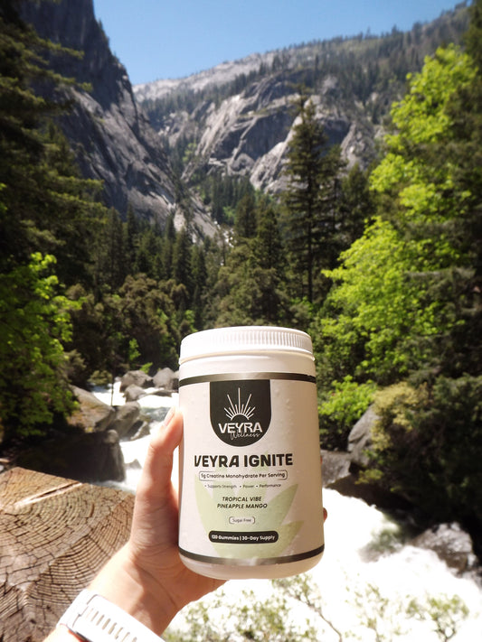 creatine gummies at Yosemite national park